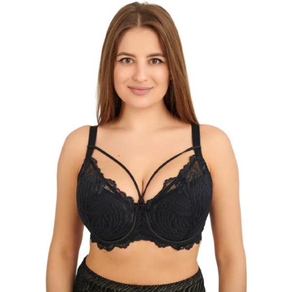 Sutien pentru femei Fantasy 9015/ 1 80C/ Black/ Dantelă photo 1