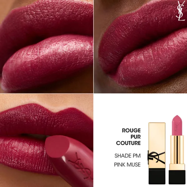 Губная помада Yves Saint Laurent ROUGE PUR COUTURE RENO Stick/ Малиновыи photo 3 Губная помада Yves Saint Laurent ROUGE PUR COUTURE RENO Stick/ Малиновыи photo 3