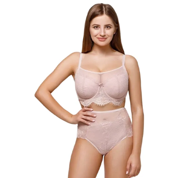 Sutien pentru femei Fantasy 9069 95C/ Pion/ Dantelă photo 3