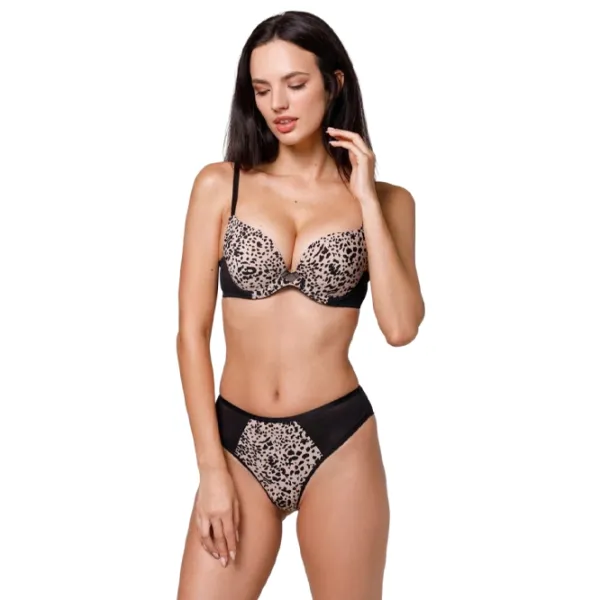 Sutien pentru femei Fantasy 9086 75C/ Leopard/ Push-up photo 3
