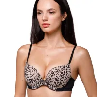 Sutien pentru femei Fantasy 9086 80C/ Leopard/ Push-up