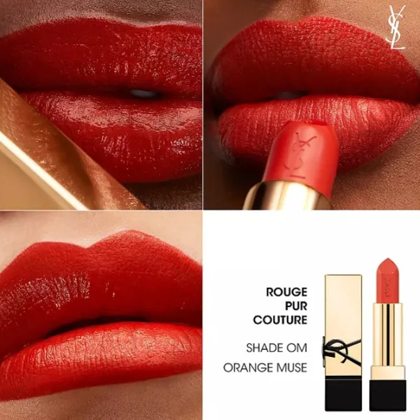 Губная помада Yves Saint Laurent ROUGE PUR COUTURE RENO Stick/ Red Coral photo 4 Губная помада Yves Saint Laurent ROUGE PUR COUTURE RENO Stick/ Red Coral photo 4