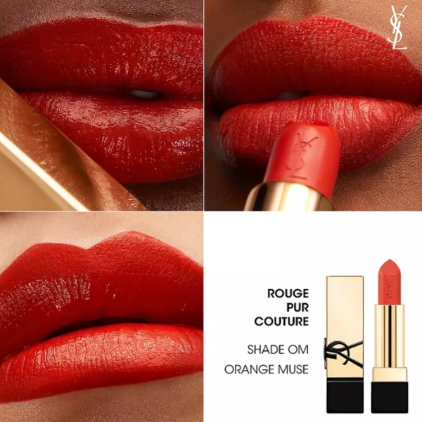 Губная помада Yves Saint Laurent ROUGE PUR COUTURE RENO Stick/ Red Coral photo 4 Губная помада Yves Saint Laurent ROUGE PUR COUTURE RENO Stick/ Red Coral photo 4