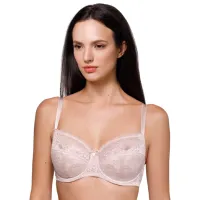 Sutien pentru femei Fantasy 9005 80D/ Pion/ Dantelă
