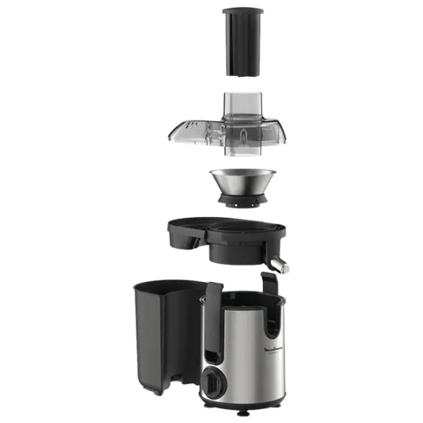 Storcator de fructe Moulinex JU420D10 400 W/ Black Silver photo 5