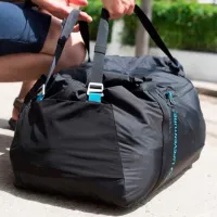 Geantă pentru călătorii Lifeventure Packable Duffle 70l/ Black photo 3
