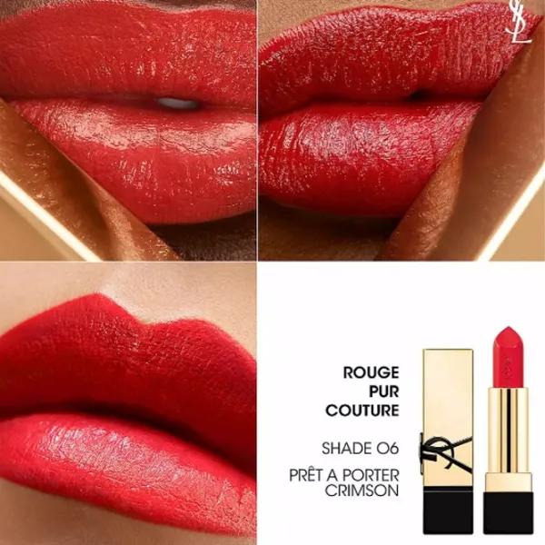 Ruj de buze Yves Saint Laurent ROUGE PUR COUTURE RENO Stick/ Ruby Red photo 2 Ruj de buze Yves Saint Laurent ROUGE PUR COUTURE RENO Stick/ Ruby Red photo 2