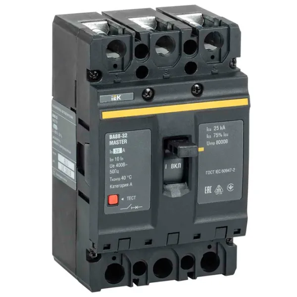 Автоматический выключатель IEK SVA10-3-0032-02 Силовой/ 32 A photo 1
