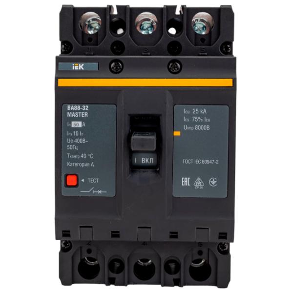 Автоматический выключатель IEK SVA10-3-0050-02 Силовой/ 50 A photo 1 Автоматический выключатель IEK SVA10-3-0050-02 Силовой/ 50 A photo 1