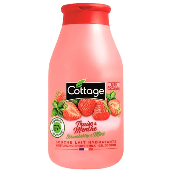 Гель для душа Cottage Shower Milk Strawberry & Mint Для неё photo 1 Гель для душа Cottage Shower Milk Strawberry & Mint Для неё photo 1