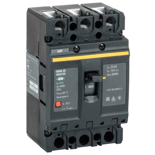 Автоматический выключатель IEK SVA10-3-0080-02 Силовой/ 80 A photo 1