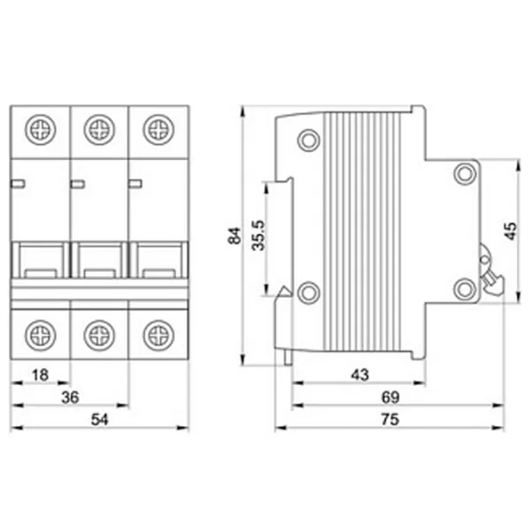Автоматический выключатель IEK MVA21-1-D05-C Модульная/ 5 A photo 2 Автоматический выключатель IEK MVA21-1-D05-C Модульная/ 5 A photo 2