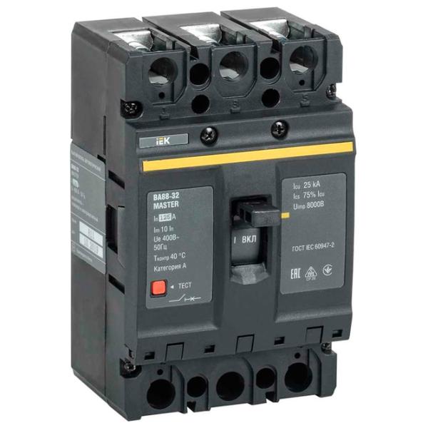 Întrerupător automat IEK SVA10-3-0125-02 Putere/ 125 A photo 1