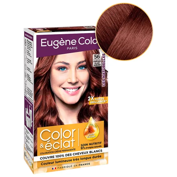 Vopsea de păr Eugene Color 1168146 Cod culoare: 56, 33 ml photo 1 Vopsea de păr Eugene Color 1168146 Cod culoare: 56, 33 ml photo 1