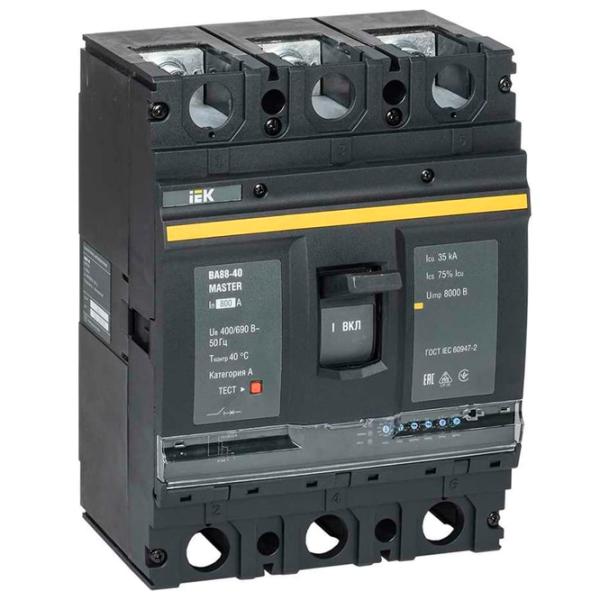 Автоматический выключатель IEK SVA51-3-0800-02 Силовой/ 800 A photo 1