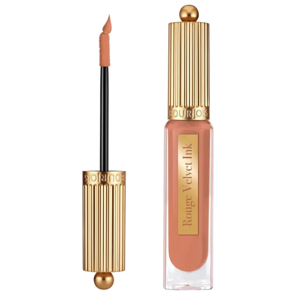 Губная помада Bourjois ROUGE VELVET INK Стик с апликатором/ Бежевый photo 1
