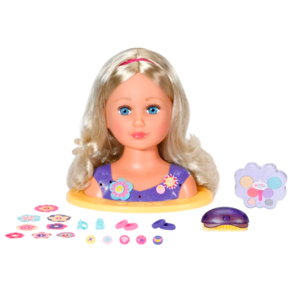 Păpușă Zapf BA 835234 bust păpușă/ 3+ photo 1