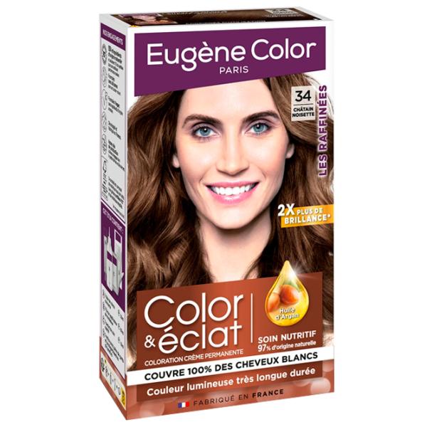 Vopsea de păr Eugene Color 1168140 Cod culoare: 34, 33 ml photo 2 Vopsea de păr Eugene Color 1168140 Cod culoare: 34, 33 ml photo 2