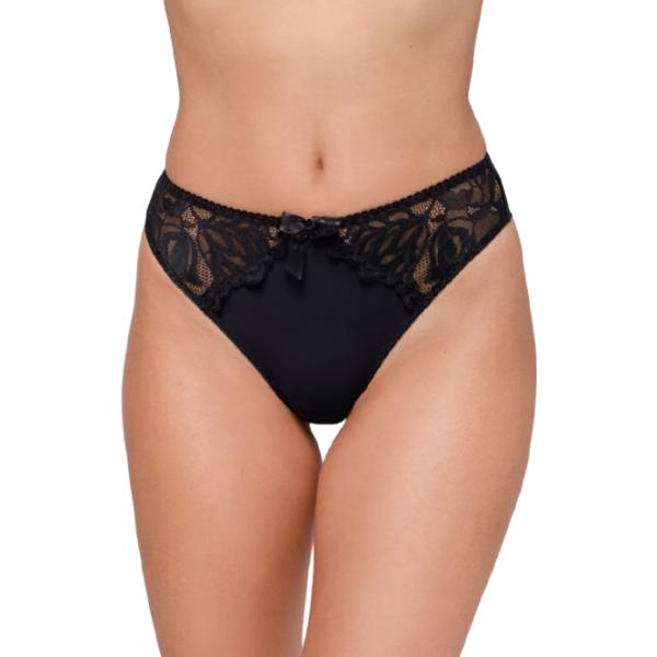 Chiloți pentru femei Fantasy 1077 2XL/ Black/ Dantelă photo 1