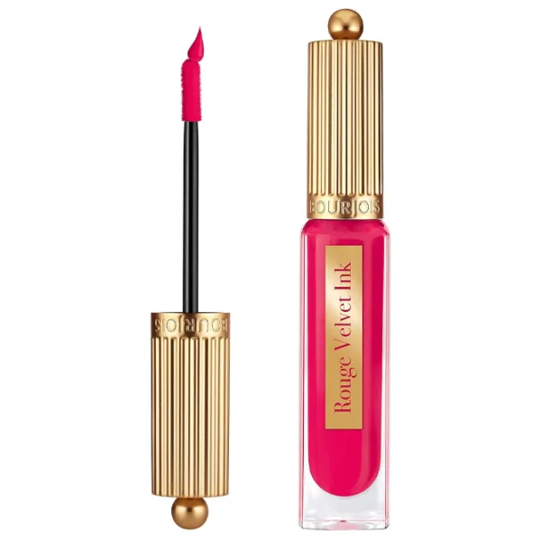 Губная помада Bourjois ROUGE VELVET INK Стик с апликатором/ Fucsia photo 1