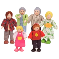Кукла Hape E3500 семья/ 3+