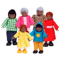 Кукла Hape E3501 семья/ 3+