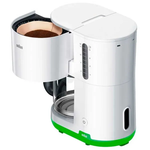 Cafetieră Braun KF1100GR 1.4 l/ White photo 3