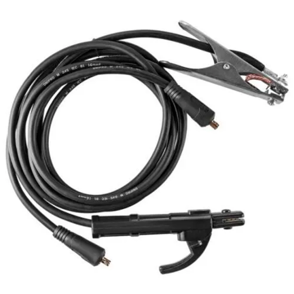 Set cabluri pentru sudat Dnipro-M WS-3216A Black/ 1 photo 1