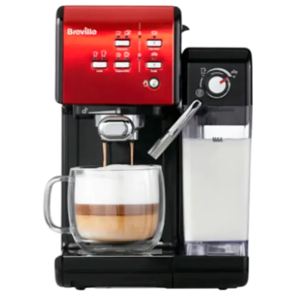 Espressor Breville Prima Latte II VCF109X-01  / 1.5 л / Красный photo 1