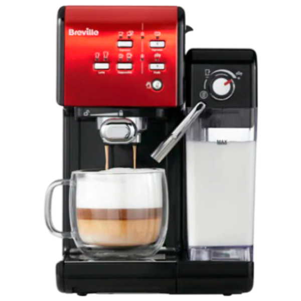 Espressor Breville Prima Latte II VCF109X-01  / 1.5 л / Красный photo 1