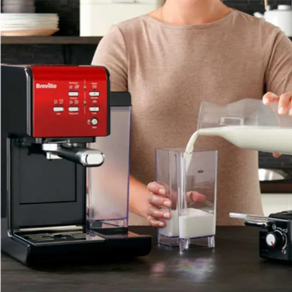 Espressor Breville Prima Latte II VCF109X-01  / 1.5 л / Красный photo 4