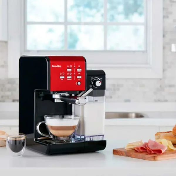 Espressor Breville Prima Latte II VCF109X-01  / 1.5 л / Красный photo 5