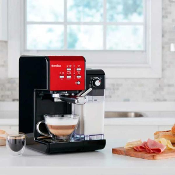Espressor Breville Prima Latte II VCF109X-01  / 1.5 л / Красный photo 5