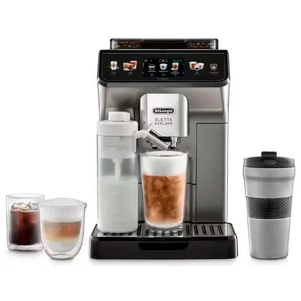 Aparat de cafea DeLonghi ECAM450.86.T 1.8 l/ Inox photo 2