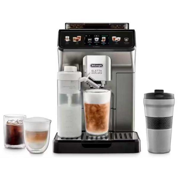 Aparat de cafea DeLonghi ECAM450.86.T 1.8 l/ Inox photo 2