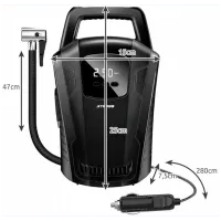 Compresor auto Xtrobb 21866 10 bar photo 2