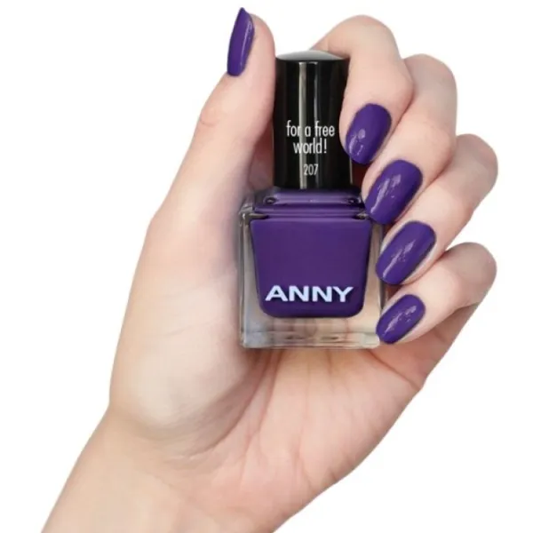 Lac de unghii Anny Nail Polish 15 ml/ Purple photo 2 Lac de unghii Anny Nail Polish 15 ml/ Purple photo 2