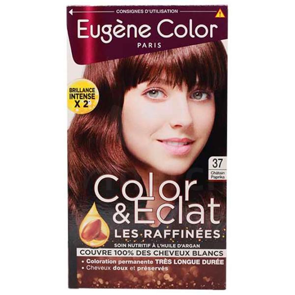 Vopsea de păr Eugene Color 1168142 Cod culoare: 37, 33 ml photo 1 Vopsea de păr Eugene Color 1168142 Cod culoare: 37, 33 ml photo 1