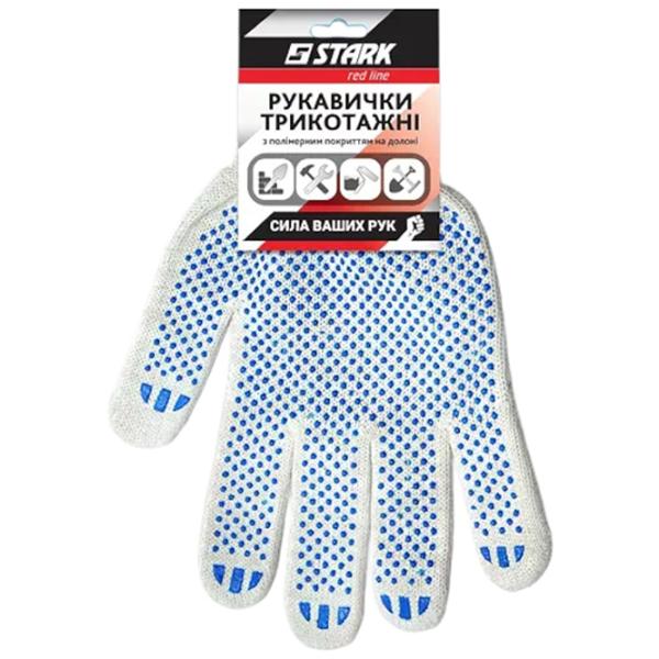 Mănuși de protecție Stark Work gloves Bumbac/ White photo 1