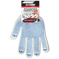 Mănuși de protecție Stark Work gloves Bumbac/ White