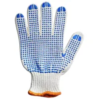 Mănuși de protecție Stark Work gloves Bumbac/ White photo 2