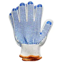 Mănuși de protecție Stark Work gloves Bumbac/ White photo 3