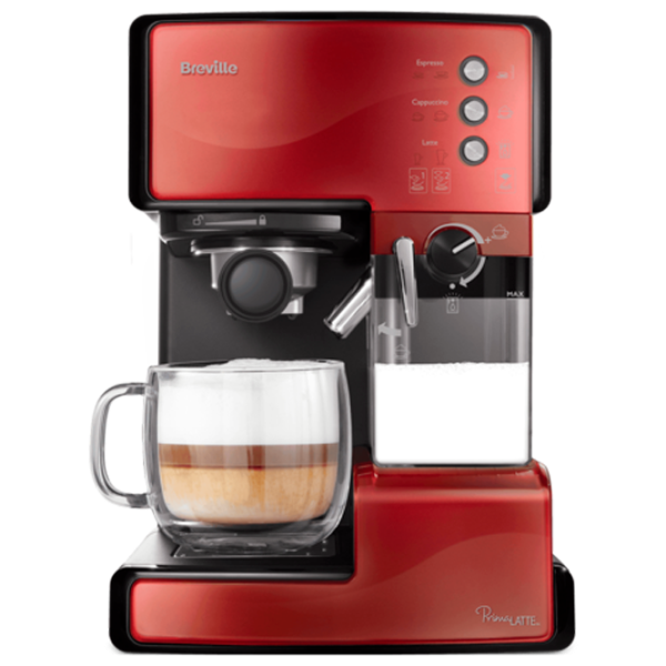 Espressor Breville Prima Latte VCF046X-DIM  / 1.5 l / Red photo 1