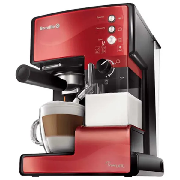 Espressor Breville Prima Latte VCF046X-DIM  / 1.5 l / Red photo 3