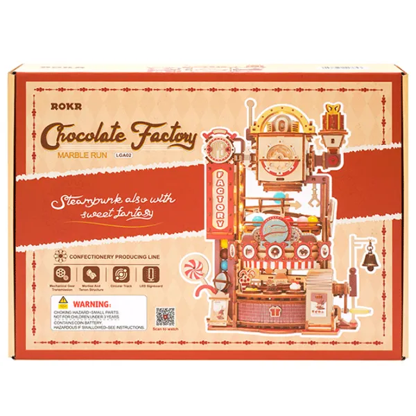 Пазл 3D ROBOTIME Chocolate Factory 14+/ Количество деталей: 420 photo 1