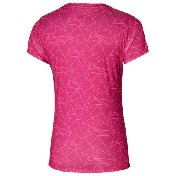 Tricou pentru femei Mizuno J2GA2206 100% poliester/ Pink photo 3