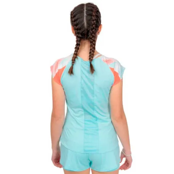 Tricou pentru femei Mizuno 62GAA201 84% poliester/ Light Blue photo 2