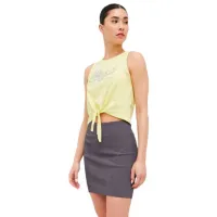 Tricou pentru femei 4F 4FSS23TTSHF566 100% poliester/ Yellow