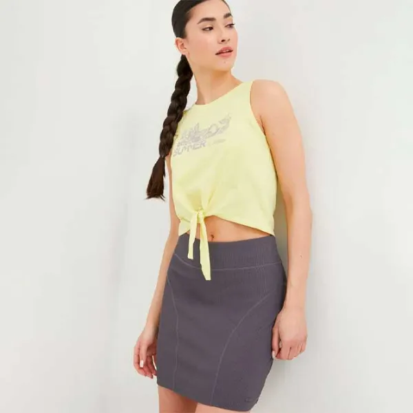 Tricou pentru femei 4F 4FSS23TTSHF566 100% poliester/ Yellow photo 3