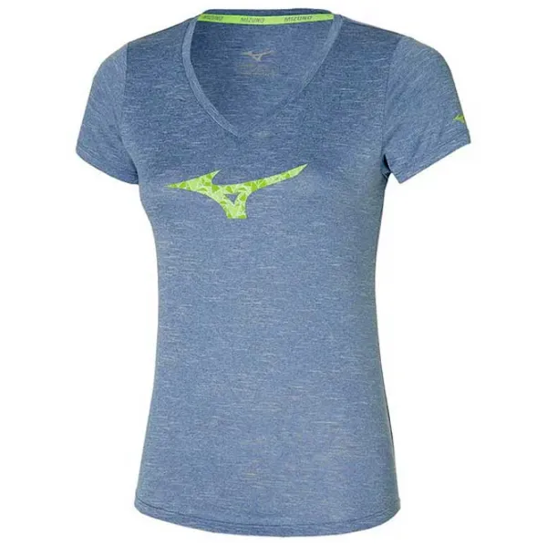Tricou pentru femei Mizuno J2GA2207 100% poliester/ Light Blue photo 1
